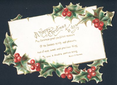 Rima De Natal, Cartão De Natal de English School