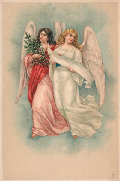 Anjos de natal de English School