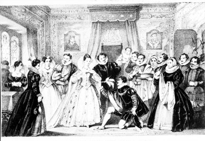 Natal no Tribunal da Rainha Elizabeth I de English School