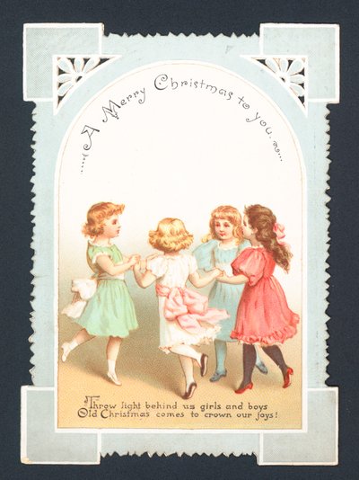 cartão de Natal de English School