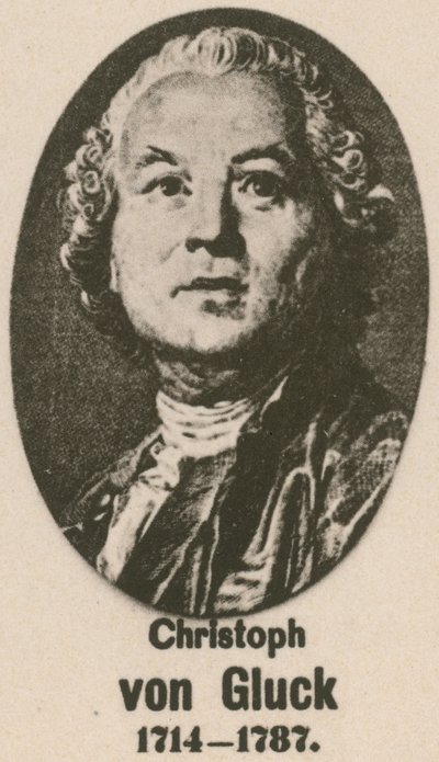 Christoph von Gluck (gravura) de English School