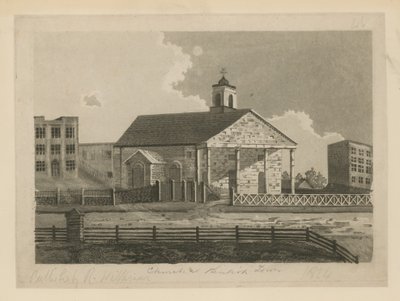 Igreja na cidade de Kentish de English School