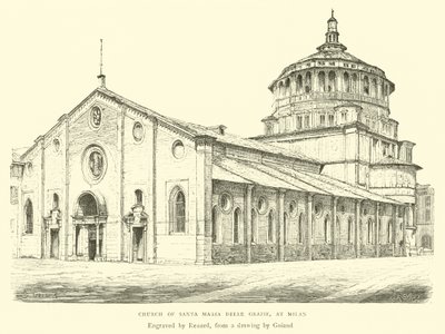 Igreja de Santa Maria Delle Grazie, em Milão de English School