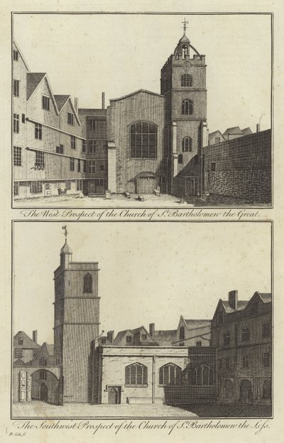 Igreja de São Bartolomeu, o Grande e Igreja de São Bartolomeu, o Menos, Londres de English School