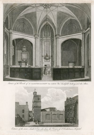Igreja de São Bartolomeu o Menos, West Smithfield de English School