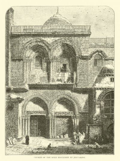 Igreja do Santo Sepulcro em Jerusalém de English School