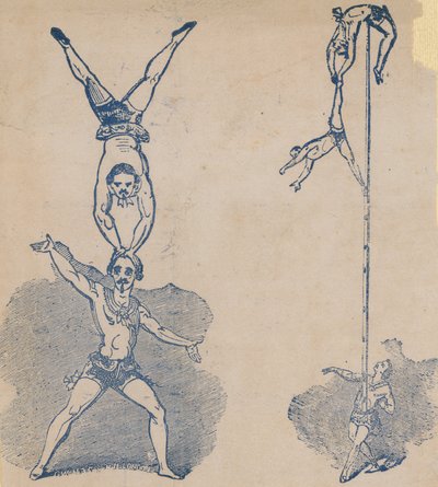 Acrobatas de circo de English School