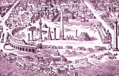 Circo e Hipódromo de Christian Constantinopla, ilustração do 