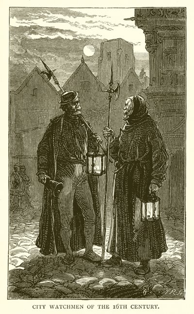 Vigilantes da cidade do século XVI de English School