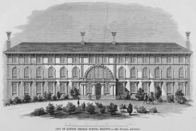 City of London Orphan School, Brixton (gravura) de English School
