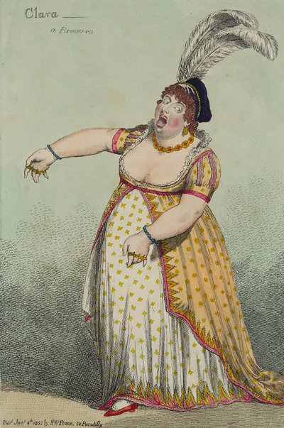 Clara: A Bravura, 1802  de English School