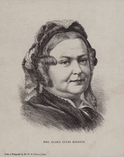 Clara Lucas Balfour, ativista de temperança inglesa de English School