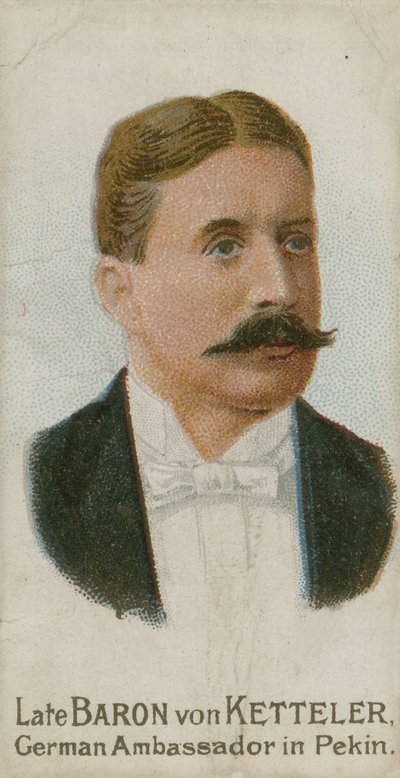Clemens von Ketteler, embaixador alemão em Pequim de English School