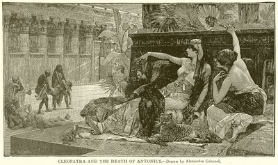 Cleópatra e a morte de Antonius de English School