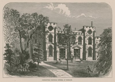 Escolas Paroquiais de Clerkenwell em Highgate, Londres de English School