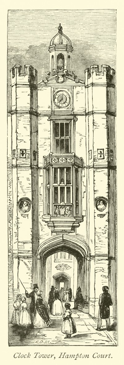 Torre do Relógio, Hampton Court de English School