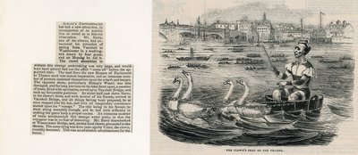 Palhaços no Thames de English School