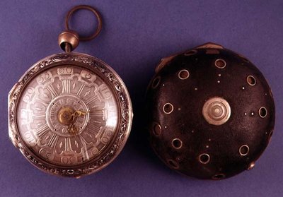 Relógio de autocarro, com alarme e repetidor, por Cabrier of London, c.1775 de English School