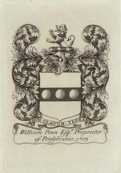 Brasão de William Penn de English School
