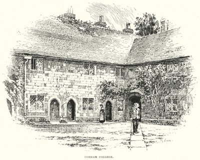Cobham College (gravura) de English School