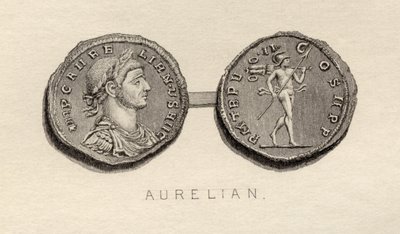 Moeda da Era de Aureliano de English School