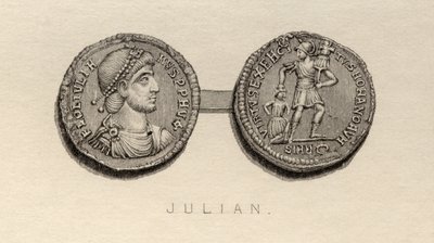 Moeda da época de Juliano, o Apóstata de English School