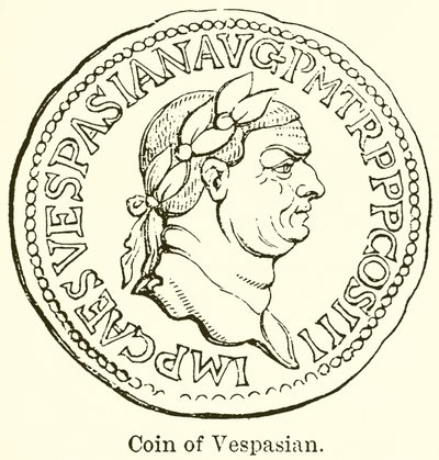 Moeda de Vespasiano de English School