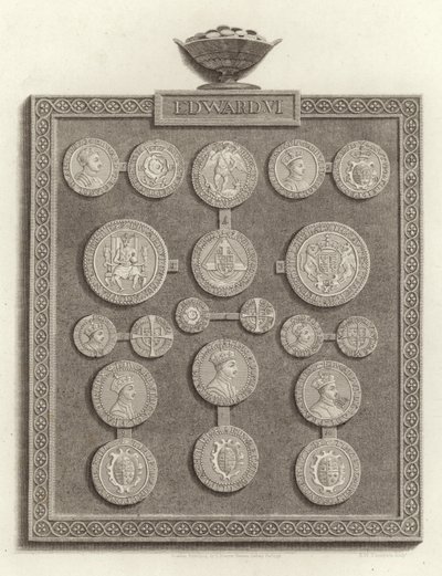 Moedas de Edward VI de English School