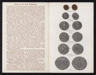 Moedas do Novo Testamento de English School