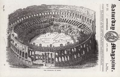 Coliseu, Roma (gravura) de English School