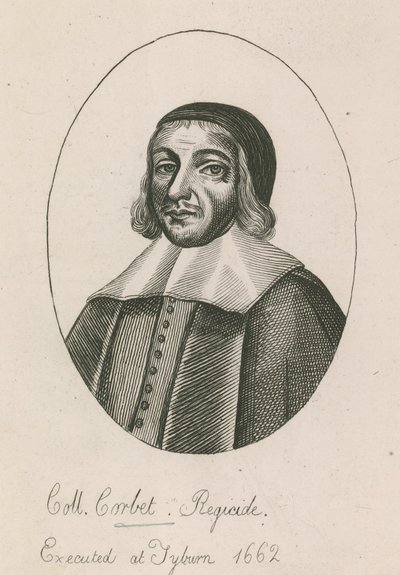 Coll Corbet, Regicide, executado em Tyburn, 1662 de English School