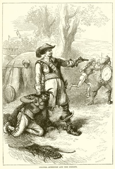 Coronel Atherton e os índios de English School
