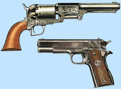 Colt Revolver e automático de English School