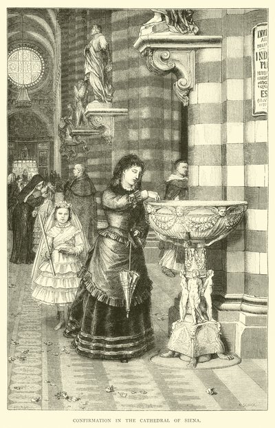 Confirmação na Catedral de Siena de English School