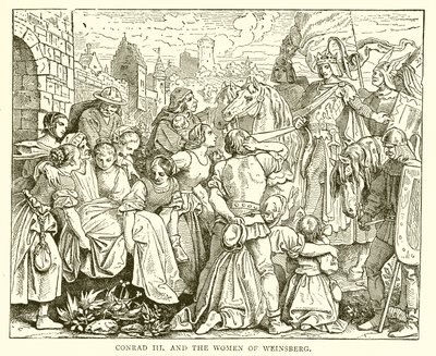 Conrad III e as mulheres de Weinsberg de English School