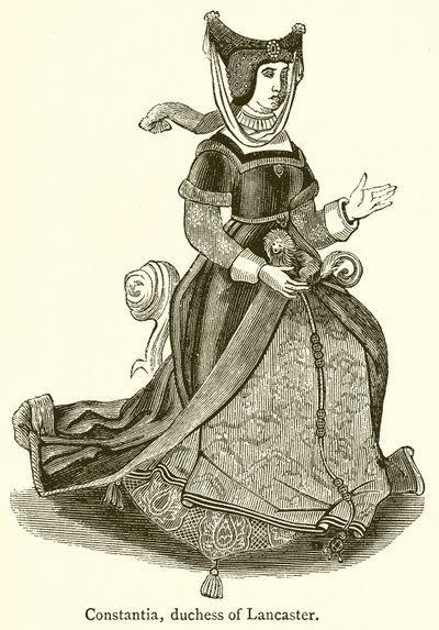 Constantia, duquesa de Lancaster de English School
