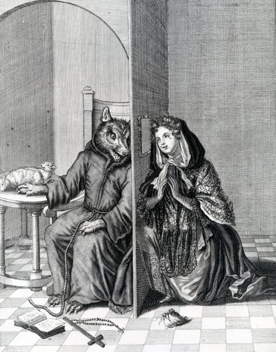 Converte Angliam, ou É uma ovelha tola que faz do Lobo seu Confessor, século XIX de English School