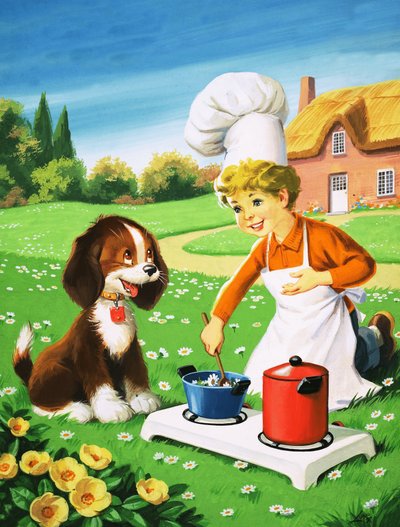 Cozinhar ao ar livre de English School