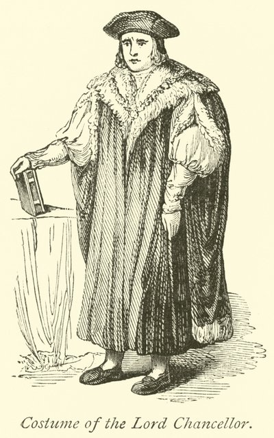 Traje do Senhor Chanceler de English School