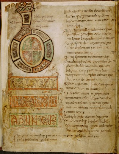 Algodão Tiberius C. II, f.5v 