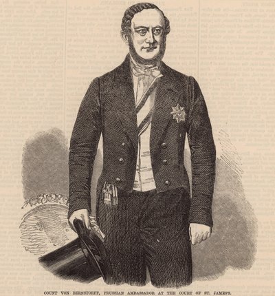 Conde Von Berstorff, embaixador prussiano no Tribunal de St. Jamess de English School