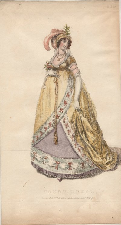 Vestido de tribunal de English School
