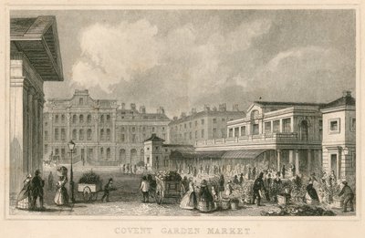 Covent Garden Market, Londres de English School