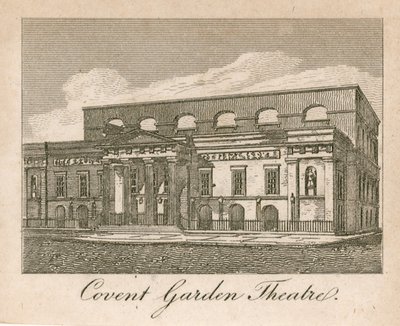 Covent Garden Theatre, em Londres de English School