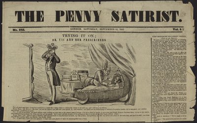 Capa de The Penny Satirist de English School