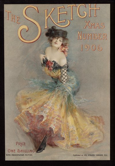 Capa de The Sketch, número de Natal de English School