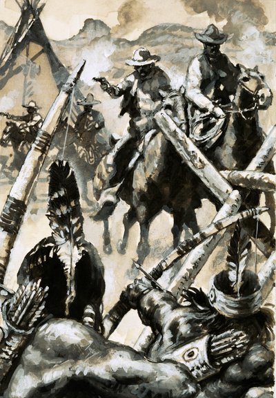 Cowboys e índios em guerra de English School