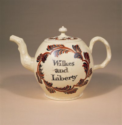 Bule de creme, Cockpit Hill, Derby, c.1763 (cerâmica) de English School