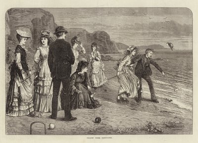 Croquet em dificuldades de English School