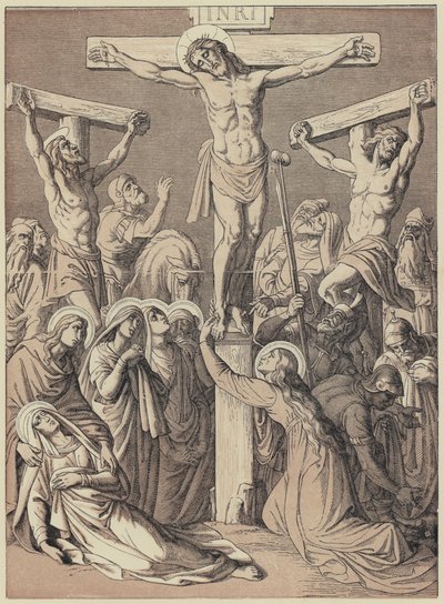 Crucificação (gravura) de English School
